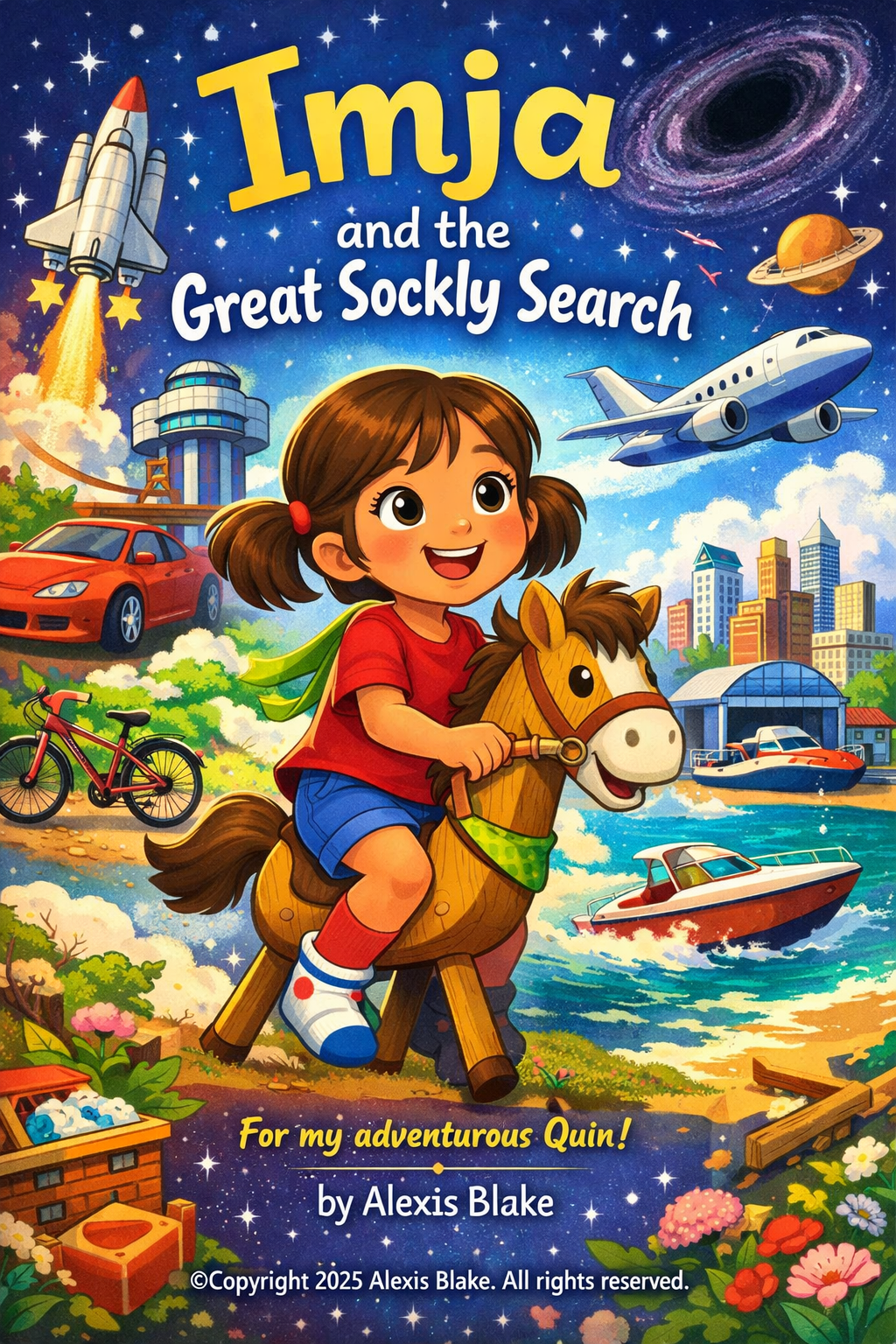 Imja and the Great Sockly Search cover