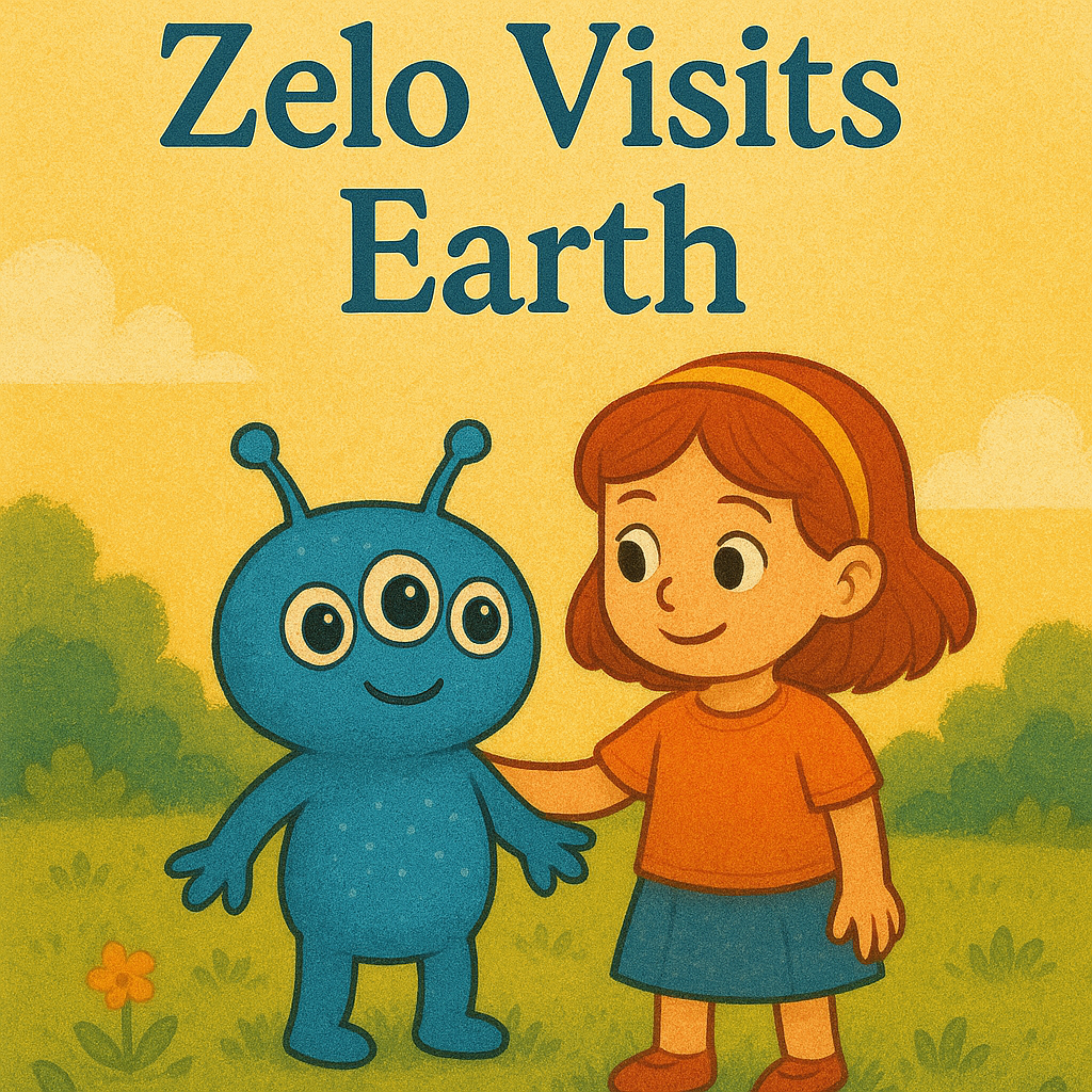 Zelo Visits Earth cover